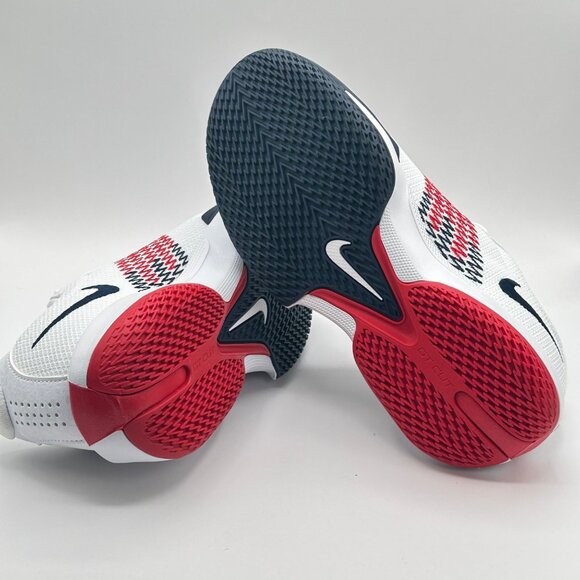 Men's Nike Air Zoom GT Cut Academy USA White Obsidian HM9424-100 Size 10 - Picture 5 of 10